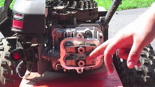 Howto OHV Cylinder Head Replacement  Briggs amp Stratton 825 Series [upl. by Elades]