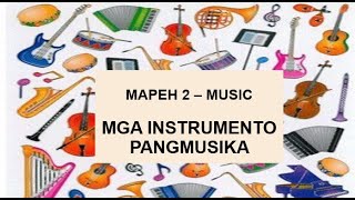 MUSIC Q3 W5 TUNOG NG MGA INSTRUMENTONG PANGMUSIKA [upl. by Ebberta]