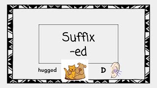 Suffix ED Sounds like D  4 Minute Phonics [upl. by Barnett728]