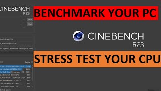 Benchmark your PC  Cinebench R23 – Step by step Tutorial [upl. by Sybille]