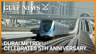 Dubai Metro celebrates 5th anniversary [upl. by Nick]