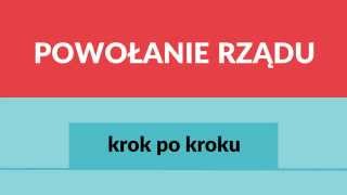 Powtórka z WOSu Powołanie rządu [upl. by Helge]