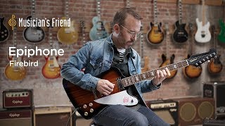 Epiphone Firebird Demo  All Playing No Talking [upl. by Wilhide976]