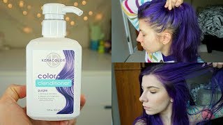 Keracolor Color  Clenditioner Purple Review [upl. by Harriet]