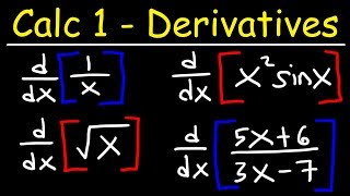 Calculus 1  Derivatives [upl. by Cyrilla479]