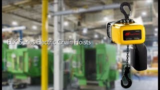 ELK Series Electric Chain Hoist [upl. by Noit]