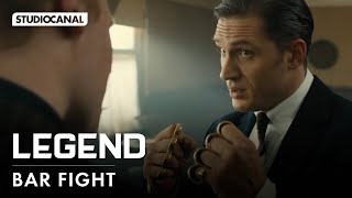 LEGEND  Bar Fight Scene  Starring Tom Hardy [upl. by Almeda]