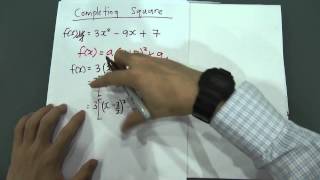 SPM Add Maths Quadratic Function  Completing Square [upl. by Bigelow]