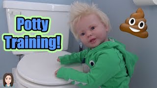 Potty Training Reborn Toddler Lane  Kelli Maple [upl. by Gault]