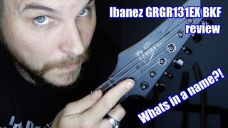 Ibanez Gio GRGR131EXBKF 2021 model Thoughts Review and Tones [upl. by Ziagos668]