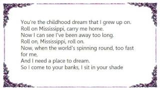 Charley Pride  Roll on Mississippi Lyrics [upl. by Kim]