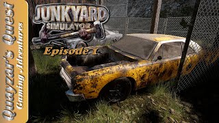 Junkyard Simulator  Episode 1 [upl. by Neelhtac]