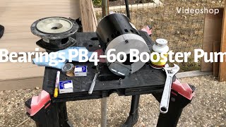 Polaris PB460 pump bearing replacement [upl. by Osborn459]