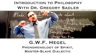 Georg WF Hegel SelfConsciousness and MasterSlave Dialectic  Introduction to Philosophy [upl. by Krongold]