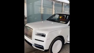 Ray Hushpuppi Takes Delivery Of His 2020 Rolls Royce Cullinan SUV Worth ₦280 million [upl. by Ibbor]