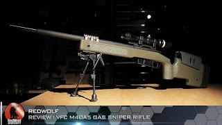 VFC M40A5 Gas Sniper Rifle  RedWolf Airsoft RWTV [upl. by Atsyrc973]