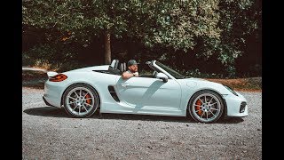 The Epic Porsche Boxster Spyder  Mountain Pass Drive [upl. by Ahsie]