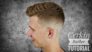 HAARSCHNITT TUTORIAL 2018  Textured Haircut   SKIN Fade Tutorial [upl. by Barrus]