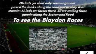 Blaydon Races with lyrics [upl. by Xavler]