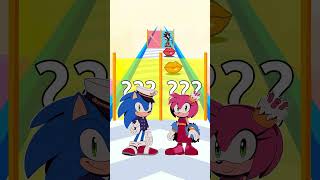 New Kiss Run Sonic vs Amy Rose Day 3 Challenge SonicTheHedgehog Sonic Shorts [upl. by Nahamas]