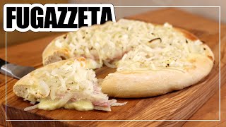 🍕PIZZA FUGAZZETA  Pizza Argentina RELLENA Paso a paso SIN SECRETOS [upl. by Reeves114]