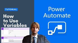 Power Automate Tutorial  How to use variables [upl. by Rephotsirhc79]