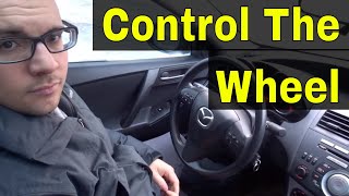 How To Control The Steering WheelBeginner Driving Lesson [upl. by Amr]