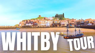 Whitby Seafront Harbour amp Town Tour 2021 [upl. by Skurnik61]