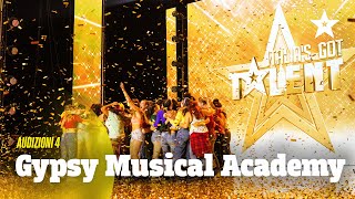 Gypsy Musical Academy il Golden Buzzer di Claudio [upl. by Novak6]