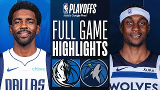 5 MAVERICKS at 3 TIMBERWOLVES  FULL GAME 1 HIGHLIGHTS  May 22 2024 [upl. by Gaskin596]