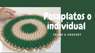 TAPETE a crochet fácil y rápido [upl. by Niajneb]