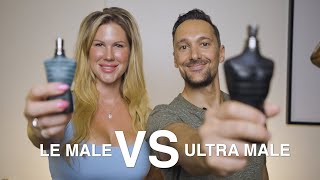 Jean Paul Gaultier Le Male Vs Ultra Male Which Mens Fragrance Wins [upl. by Idnyc752]