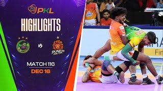 Match Highlights Patna Pirates vs Puneri Paltan  December 16  PKL Season 11 [upl. by Jamieson897]