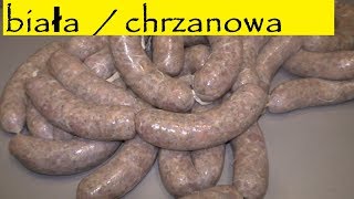 Kiełbasa Biała Chrzanowa  ogrodnika 🍖 [upl. by Ames]