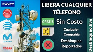 Cómo Liberar Celular de Cualquier Compañía – Desbloquear Teléfono [upl. by Studdard344]