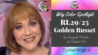 CysterWigs Color Spotlight RL2925 Golden Russet by Raquel Welch on Classic Cut [upl. by Doggett888]