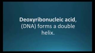 How to pronounce deoxyribonucleic acid DNA Pharmcabulary for Memorizing Pharmacology Flashcard [upl. by Hughmanick]