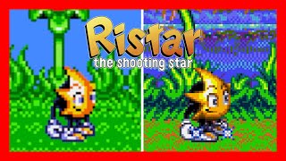 Ristar ⭐ Versions Comparison [upl. by Ahsiemak]