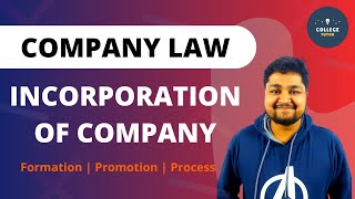 Incorporation of Company  Company Law  UNIT 1  BBA  Part 2  Study at Home with me [upl. by Atnahsal]