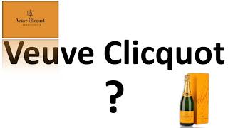 How to say Veuve Clicquot CORRECTLY French Champagne Pronunciation [upl. by Anegroeg]