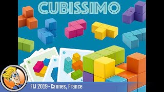 Cubissimo — puzzle overview at FIJ 2019 in Cannes [upl. by Howarth]