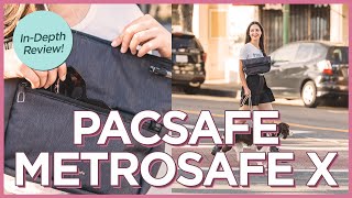 Pacsafe Metrosafe X AntiTheft Messenger Sling Pack Review [upl. by Omsoc606]