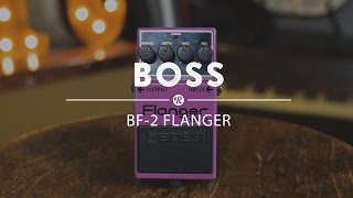 Boss BF2 Flanger  Reverb Demo Video [upl. by Goldstein583]