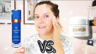 Comparing Crazy EXPENSIVE Moisturizers WHICH IS BETTER [upl. by Aiyot]