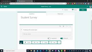 Microsoft Forms  Create a Survey [upl. by Enaenaj601]