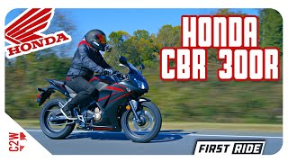 2019 Honda CBR 300R  First Ride [upl. by Mihar]