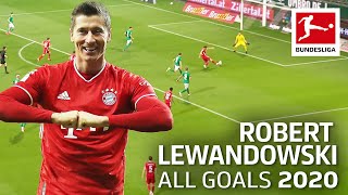 Robert Lewandowski  All Goals 2020 [upl. by Evers]