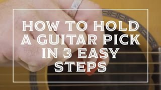 How to Hold and Use a Guitar Pick with Mark TheGuitarGuy [upl. by Ginelle]