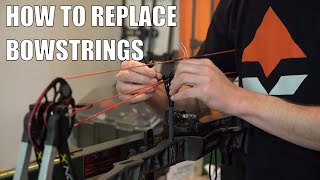 Archery Tips How To Replace Strings And Cables On Your Bow [upl. by Glass100]