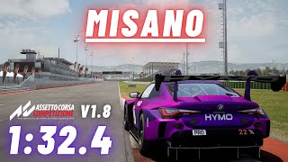 Misano Hotlap  SETUP  1324  BMW M4 GT3  Assetto Corsa Competizione v18 [upl. by Georgi]